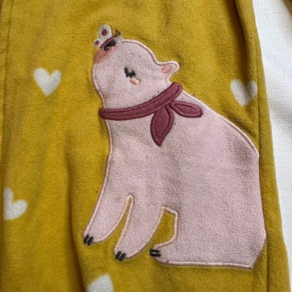 Carter's Footie Pajamas Polka Dot Bear with Butterfly Size 2T - Picture 3 of 6